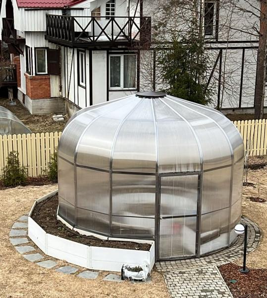 Купольные беседки с прямой стеной Рондавиль от производителя — фото 5